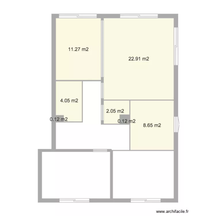 alaire appart origine. Plan de 