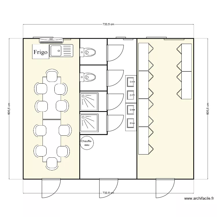 MI SATRA CHANTIER SUD ISERE AVIGNONET 38650. Plan de 