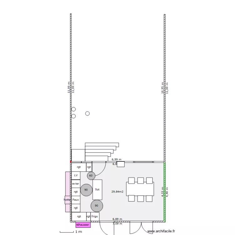 Cuisine septembre 2014. Plan de 