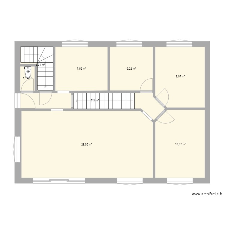 plan RDC . Plan de 0 pièce et 0 m2