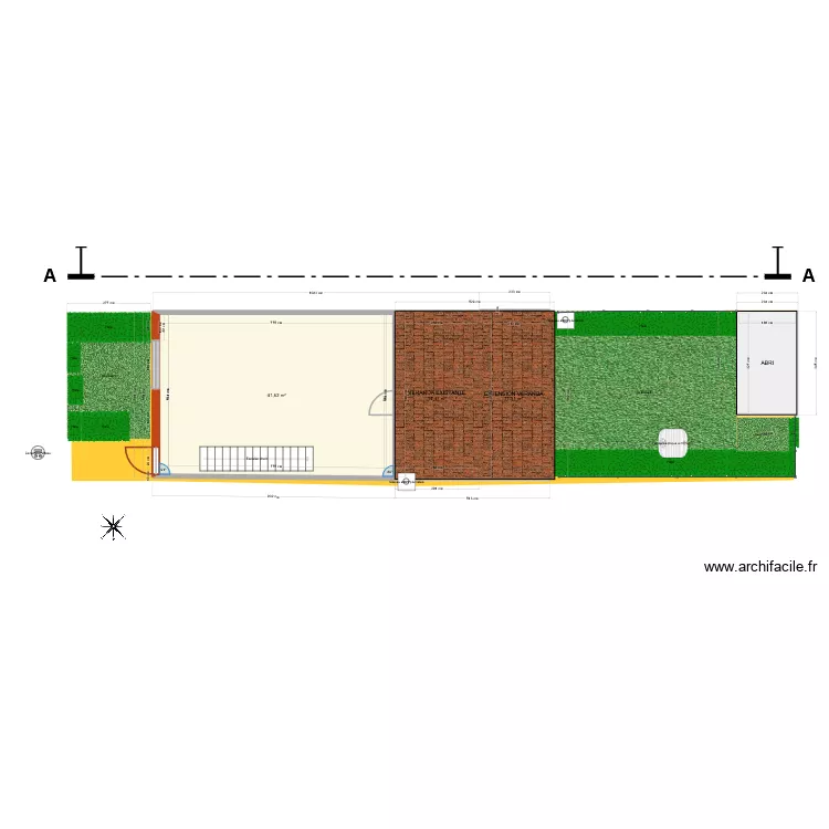 MAISON AOUT 2026 + PROJET. Plan de 6 et 111 m² MAISON AOUT 2026 + PROJET. Plan de 6 et 111 m²