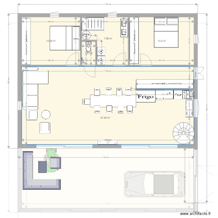 FUTURE MAISON. Plan de 0 pièce et 0 m2