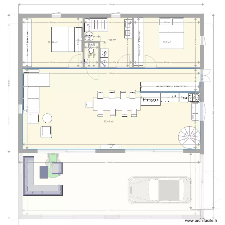 FUTURE MAISON. Plan de 