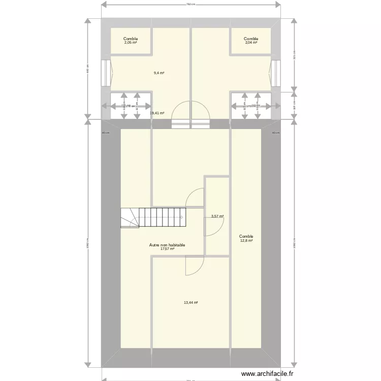 plan maison étage. Plan de plan maison étage. Plan de