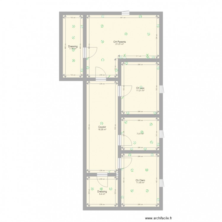 Electrcité Maison Xendremael. Plan de 0 pièce et 0 m2