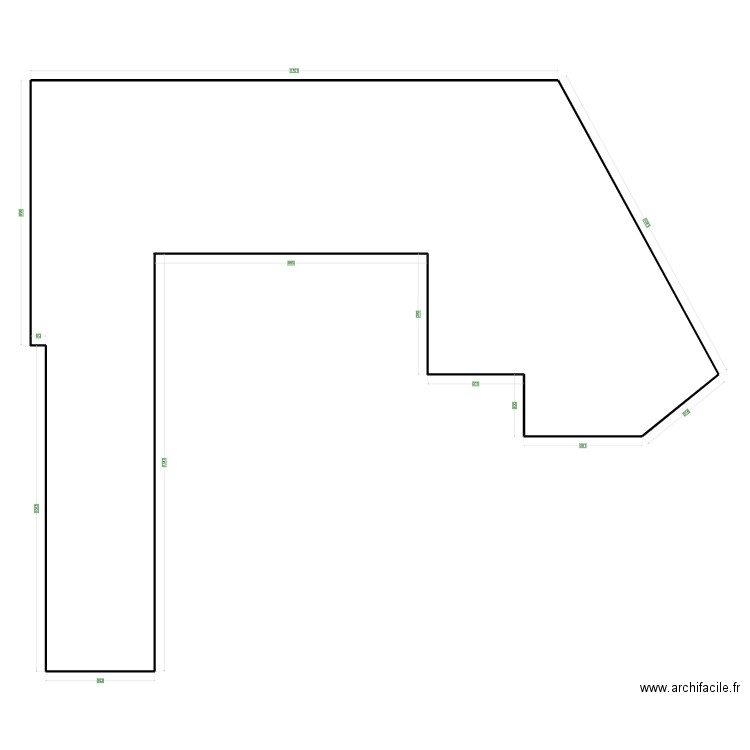 terrassement. Plan de 0 pièce et 0 m2