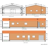 PLAN 3 PROJET DE MAISON MAËVA facade