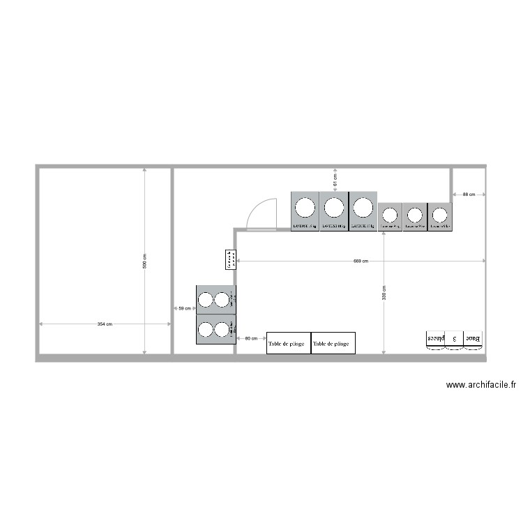 Montech. Plan de 0 pièce et 0 m2