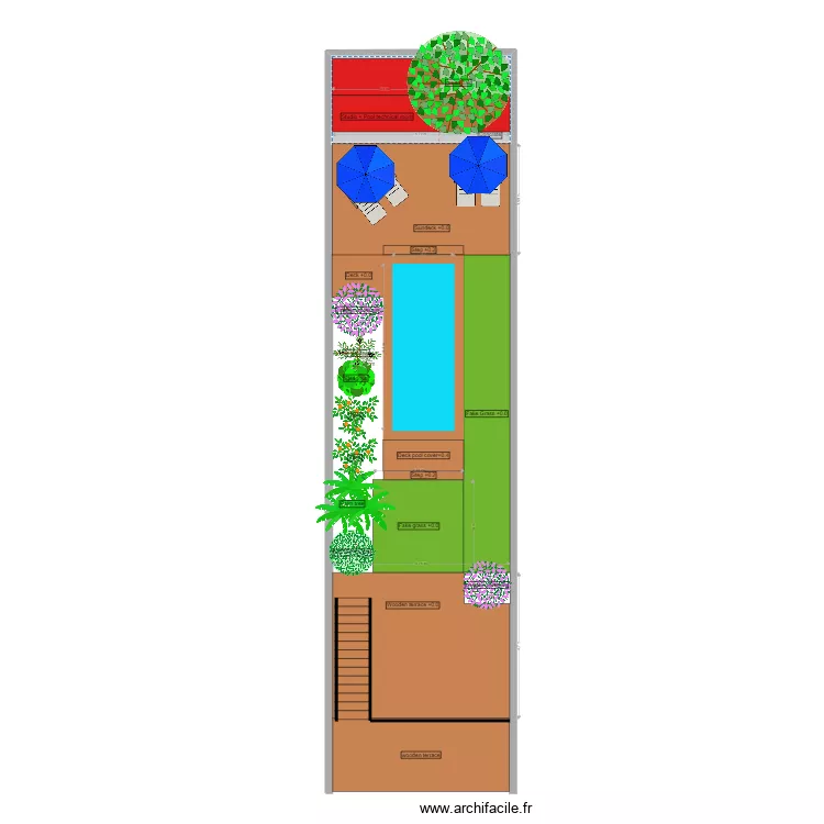 Garden new2. Plan de 