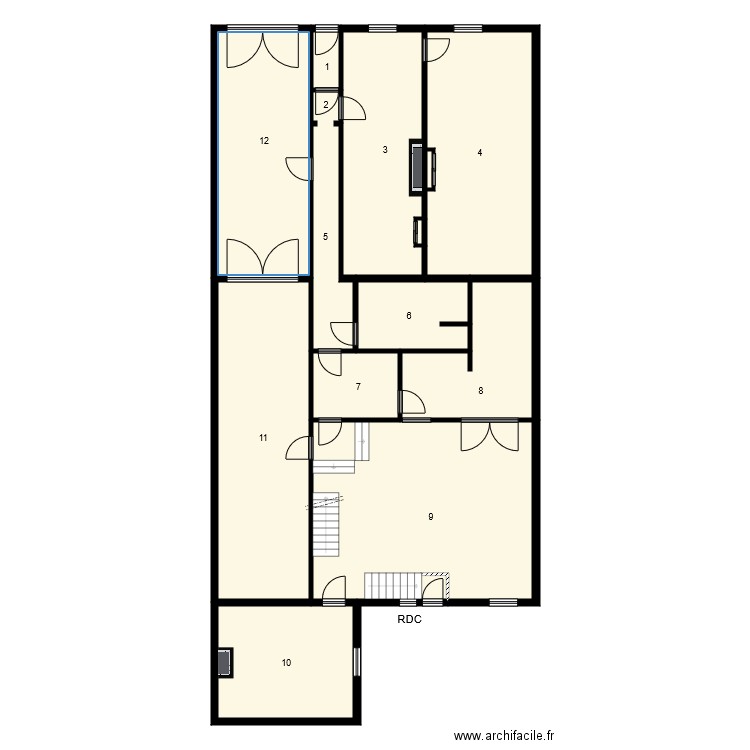 184802 REITSMA. Plan de 0 pièce et 0 m2