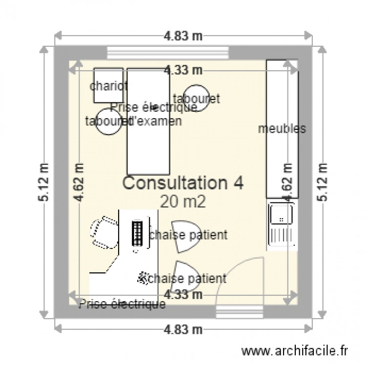 Consultation 4. Plan de 0 pièce et 0 m2