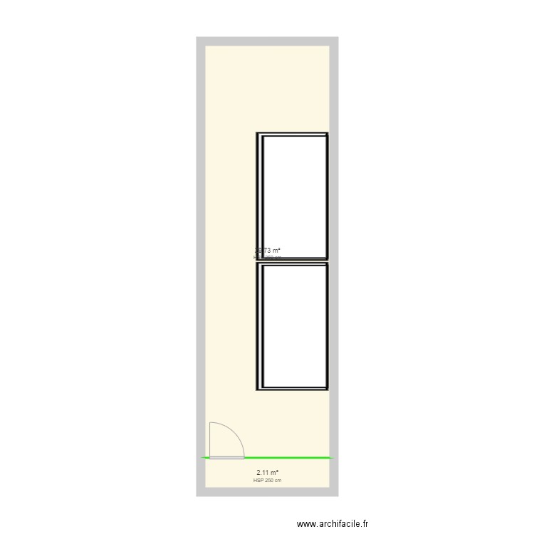 ABRI JARDIN. Plan de 0 pièce et 0 m2