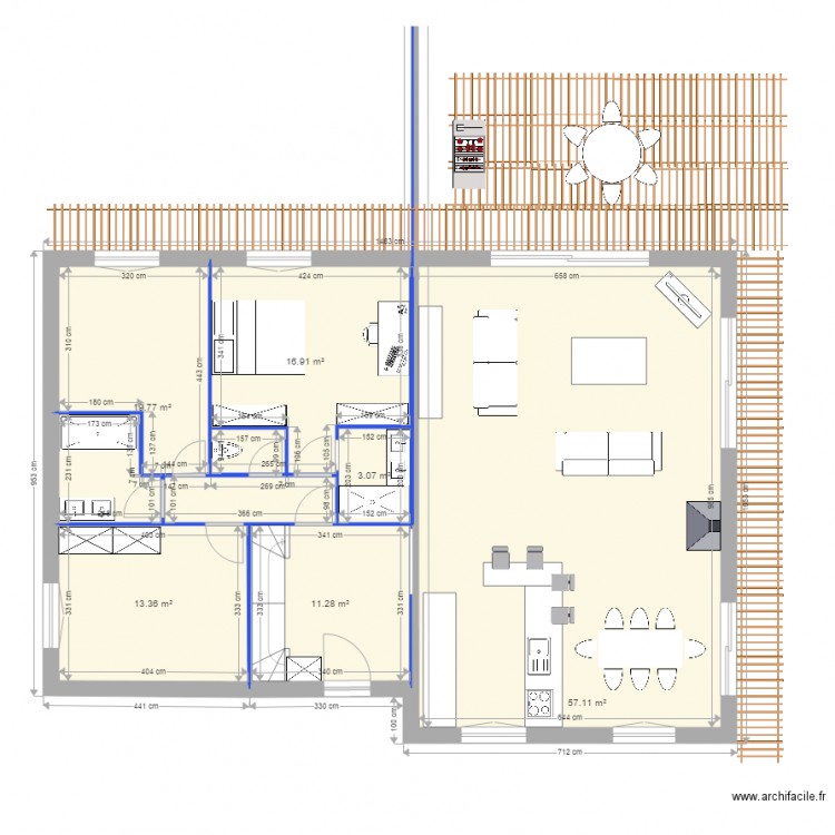 Amélie au 1 50 v3. Plan de 0 pièce et 0 m2