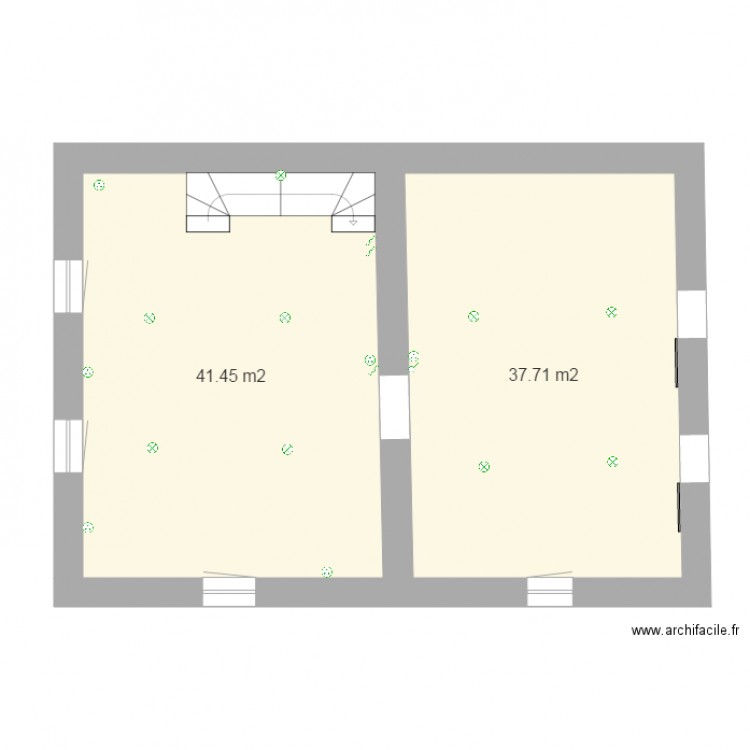 Grenier. Plan de 0 pièce et 0 m2