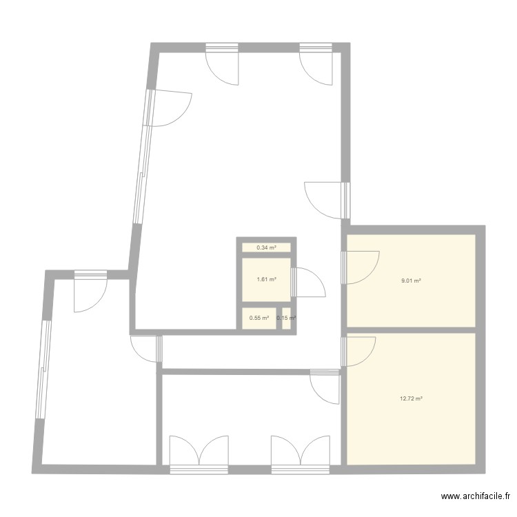 Appartement Nath Plan Origine. Plan de 0 pièce et 0 m2