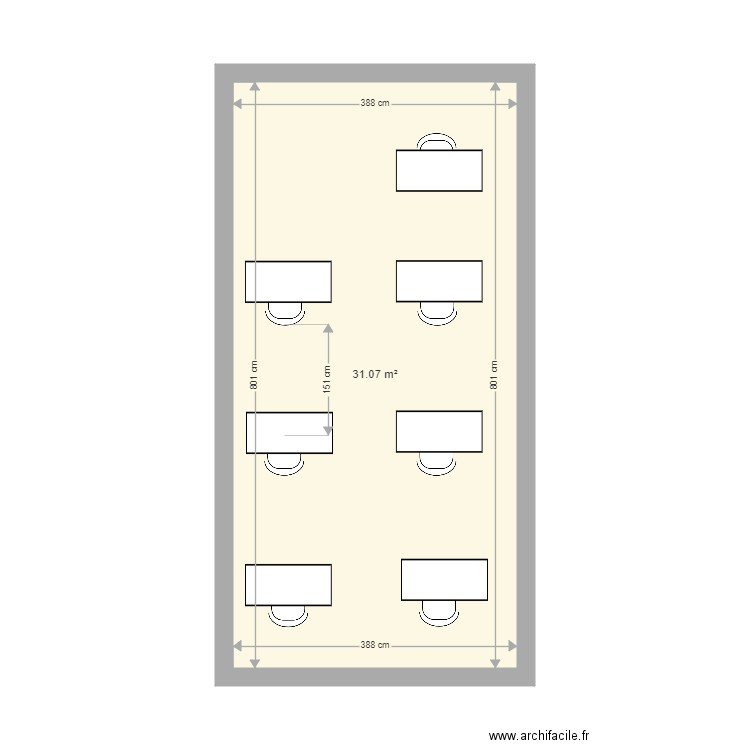 404 en école. Plan de 0 pièce et 0 m2