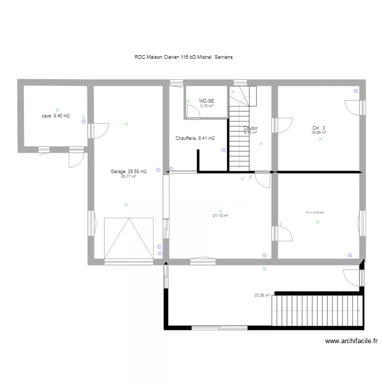 RDCmaisonClarianelec. Plan de 
