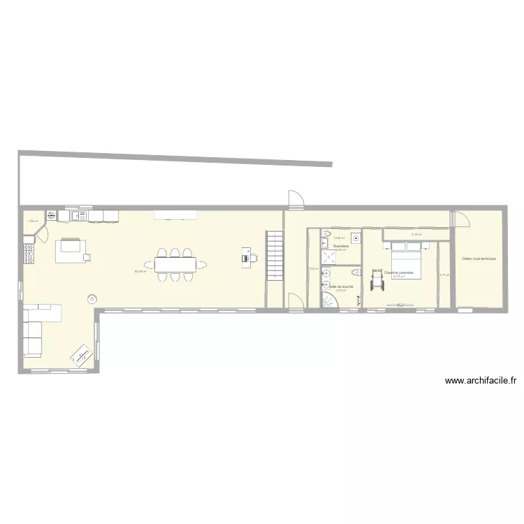 longère 2. Plan de longère 2. Plan de