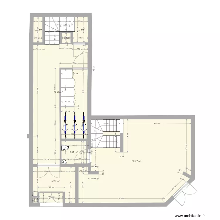 plan   RDC BOUTIQUE nou. Plan de 