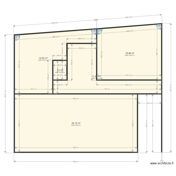 pascal. Plan de 0 pièce et 0 m2