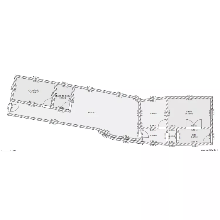 Maison Leval Nathalie. Plan de 