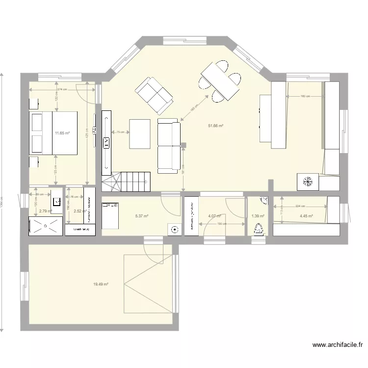 Arthaz. Plan de 