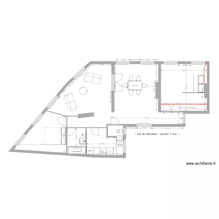 mezieres projet 3 bis. Plan de 