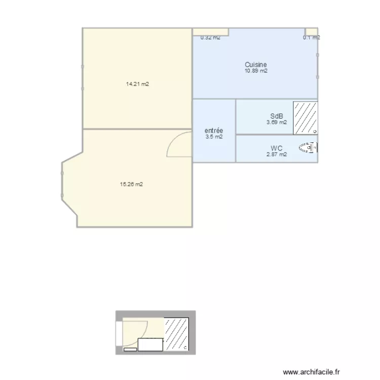 AristideBriandvcarrelage. Plan de 