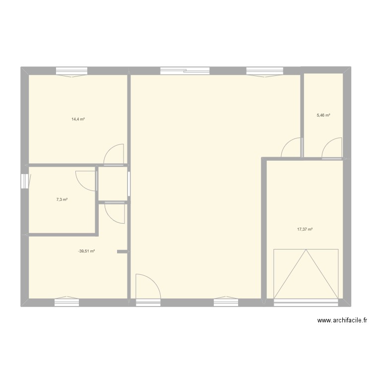 bf . Plan de 0 pièce et 0 m2
