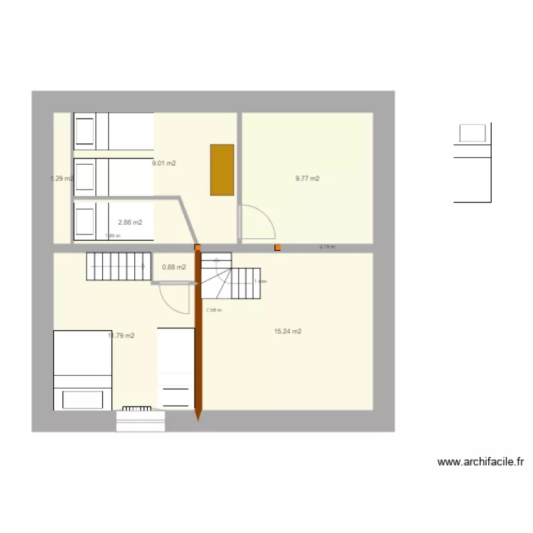 chambre mezzanine V46 du 10 mai . Plan de chambre mezzanine V46 du 10 mai . Plan de