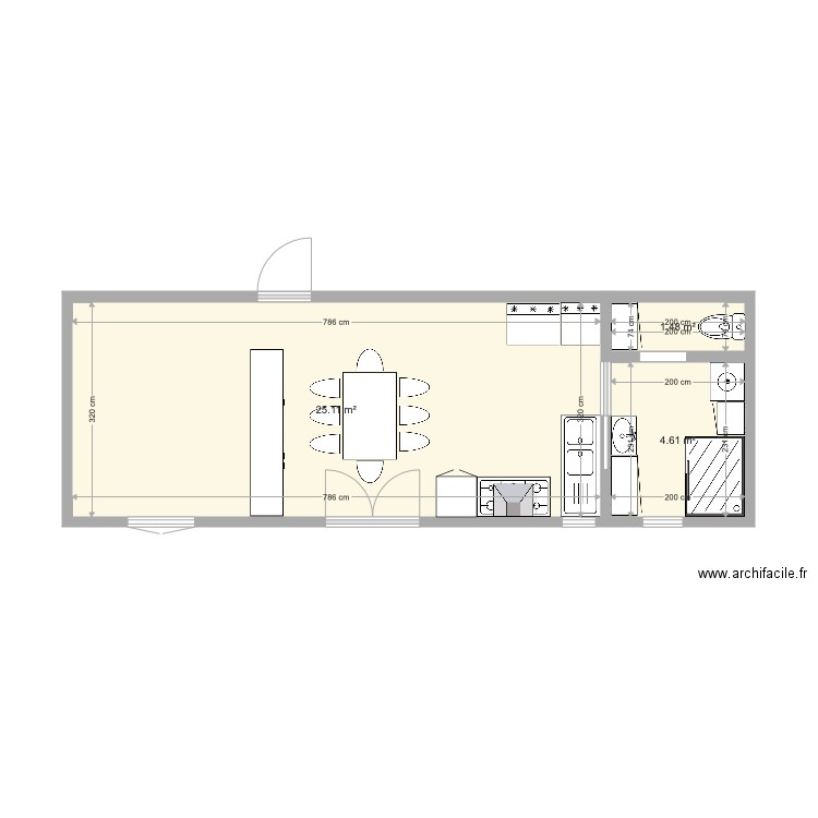 PIECE HANGAR. Plan de 0 pièce et 0 m2