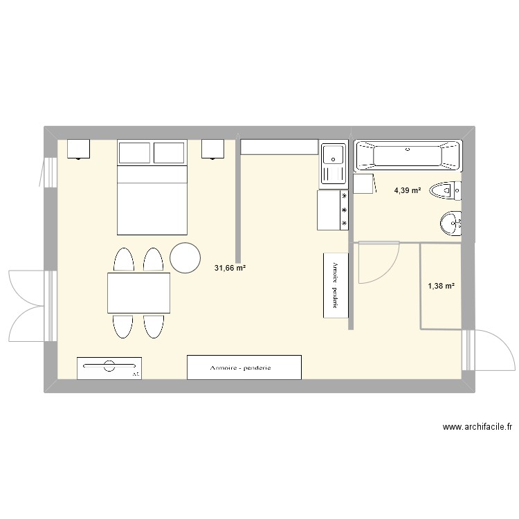e33. Plan de 0 pièce et 0 m2