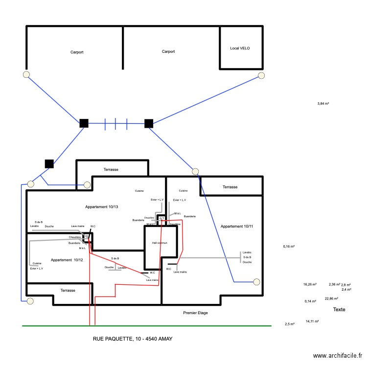 nidome 2. Plan de 0 pièce et 0 m2