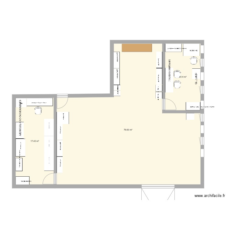 Les Ulis Atelier 2. Plan de 0 pièce et 0 m2