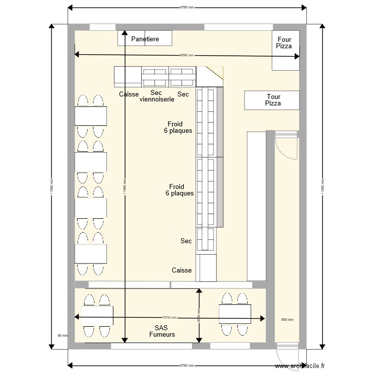 Mourad. Plan de 0 pièce et 0 m2