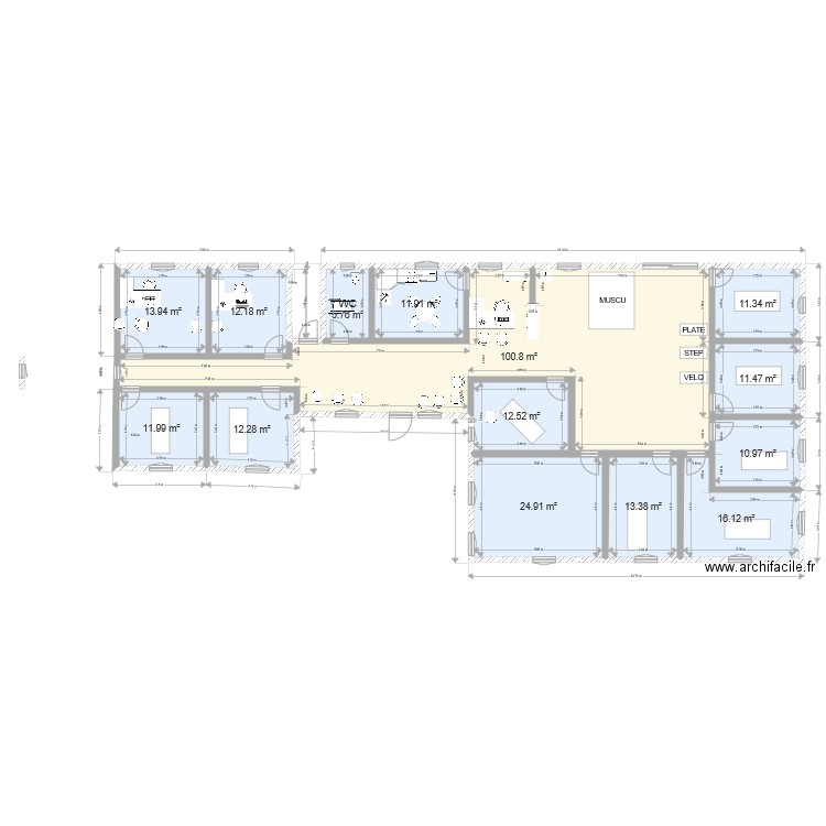 PLAN CABINET 5. Plan de 0 pièce et 0 m2