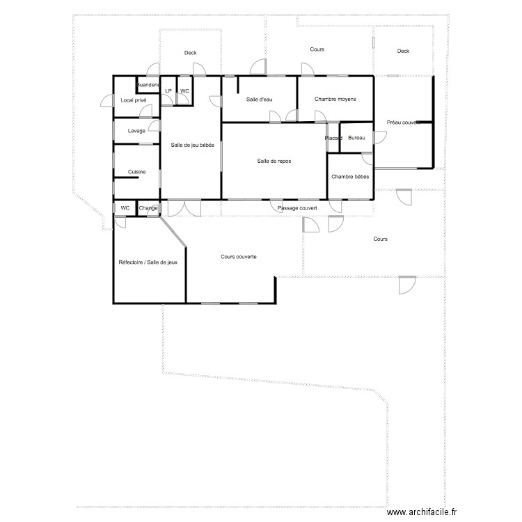 plan perso. Plan de 0 pièce et 0 m2