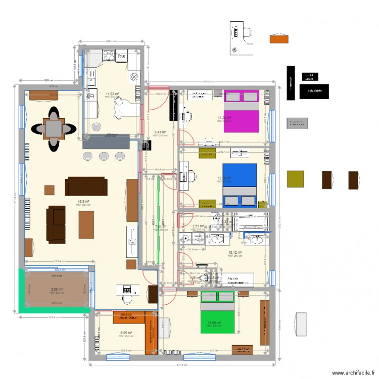 oree V5. Plan de 0 pièce et 0 m2