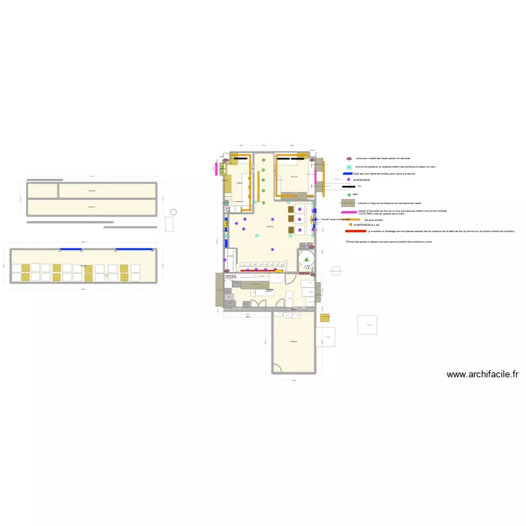 GALERIE 2 BIS. Plan de 