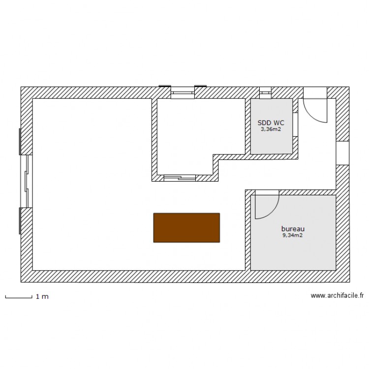 la grange. Plan de 0 pièce et 0 m2