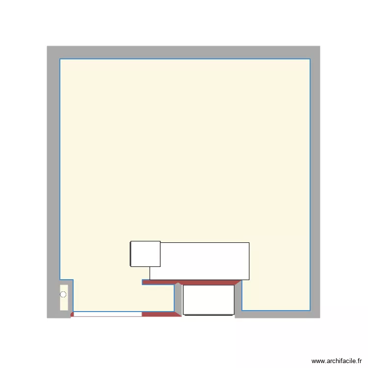 D2TAIL PLACARD HALL. Plan de 