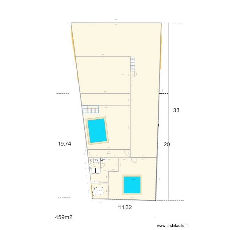 aderiva 1. Plan de 0 pièce et 0 m2