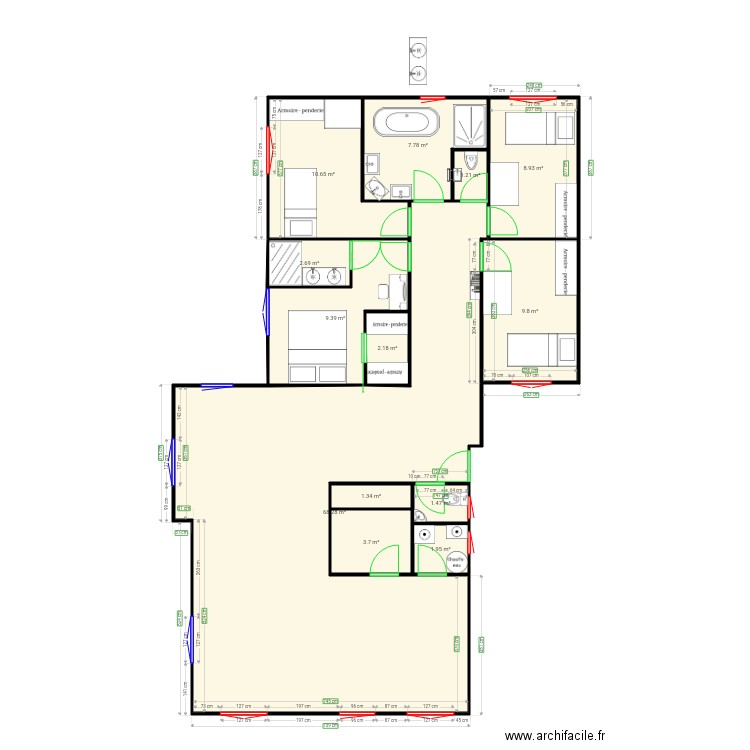 Maison1. Plan de 0 pièce et 0 m2