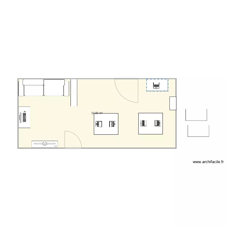 bureau des id&eacute;es. Plan de 