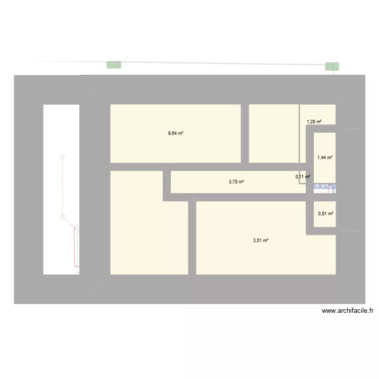 chassagne. Plan de 9 et 76 m² chassagne. Plan de 9 et 76 m²