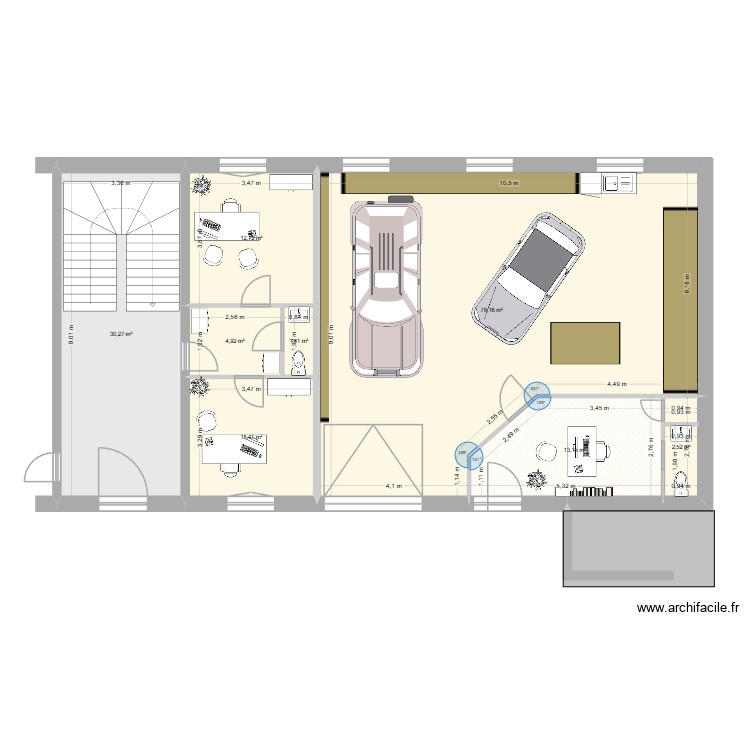 local 2. Plan de 0 pièce et 0 m2 local 2. Plan de 0 pièce et 0 m2