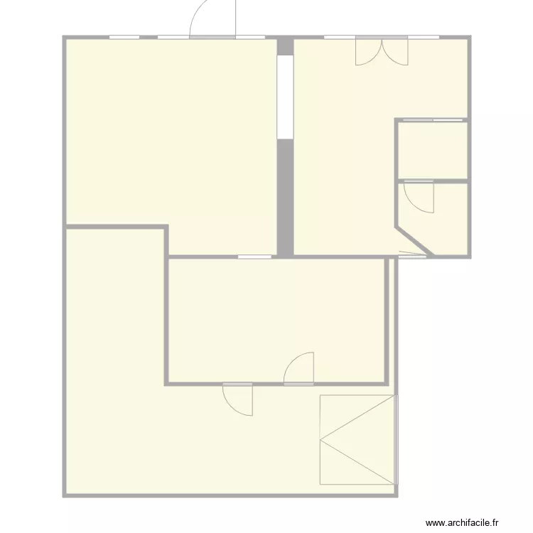MUNOZ COMMERCE V. Plan de 6  et 113 m²