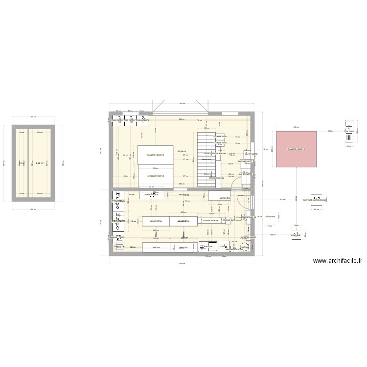 LABO FINAL. Plan de 4 pièces et 110 m2