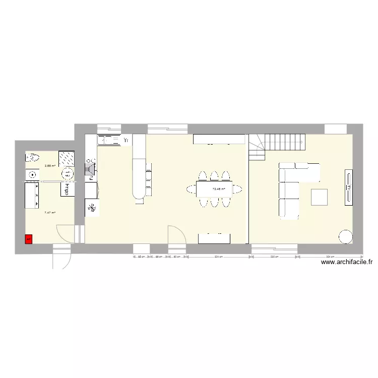 gripouill&egrave;res. Plan de 