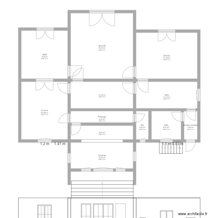 Casteelstraat. Plan de 0 pièce et 0 m2